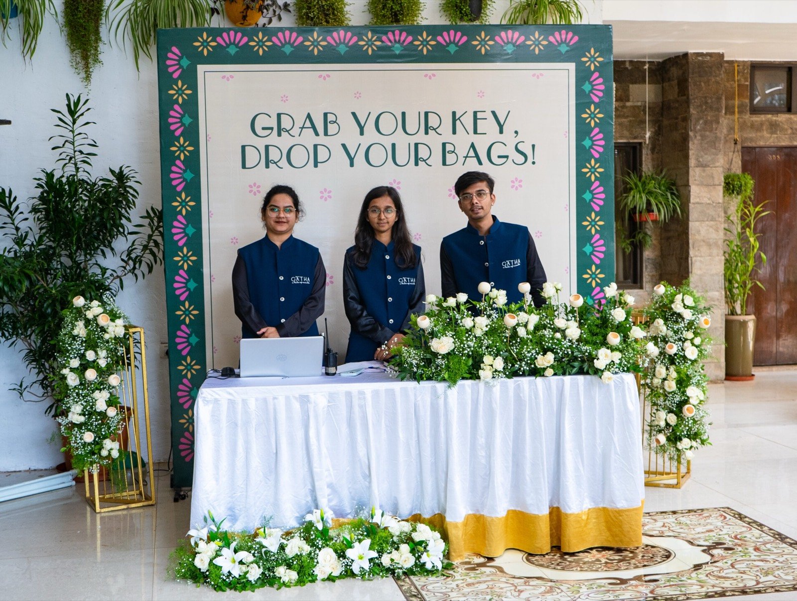 The welcome table